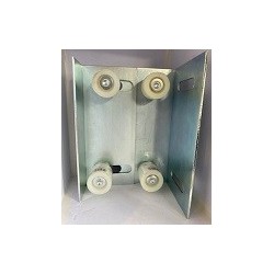 CAJA POLEAS GUIA REGULABLE PARED REF 1673